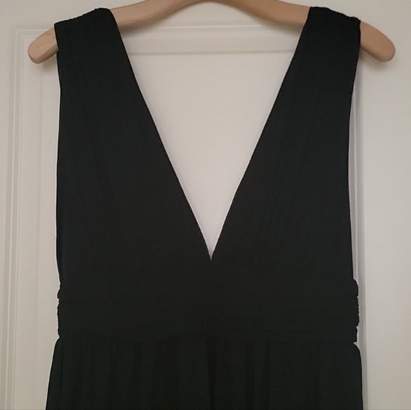Lulus NWOT Heavenly Hues Black Maxi Dress Size L - Picture 5 of 11